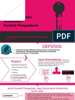 Kontrak Konsultan Pengawas Supervisi - Tambah Kasus