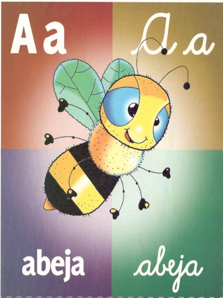 Abecedario 4 Tipos de Letras | PDF