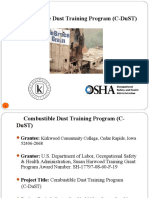 Combustible Dust Training Program (C-Dust)
