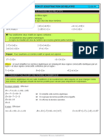 FM Addition Relatifs