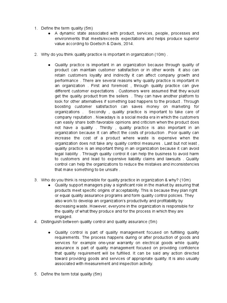 Ads411 (Tutorial) | PDF | Quality Management | Quality Assurance