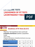 Goodness of Fit Tests - Part 1