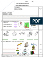 Test Evaluare Initial L.rom Clasa II