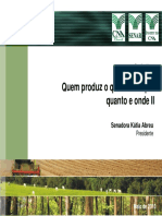 Produção agrícola no Brasil e no mundo