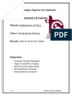 TEC. Evolucion de La Fisica