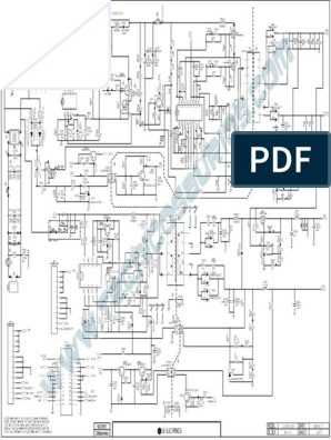 LG 32LG30R Fuente Switching Diagrama | PDF