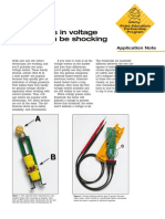 Differences in Voltage Testers Can Be Shocking: Application Note