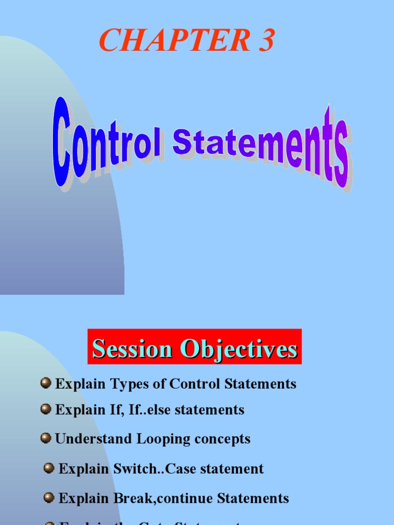 CSC Computer Education, M.K.B.Nagar | Download Free PDF | Control Flow ...