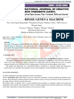 Multi Purpose Geneva Machine: Index Terms