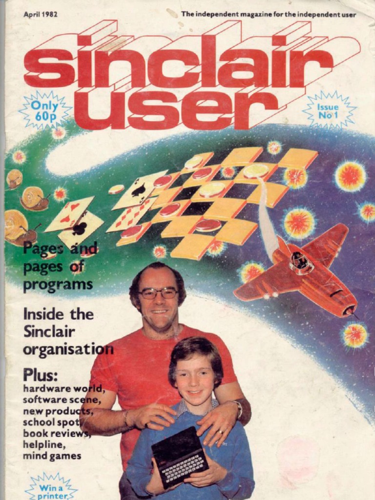 パッチ Sinclair User 1 Apr 1982 | PDF | Compact Cassette | Random