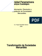 Transformación de Sociedades