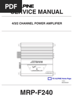 Alpine MRP F240