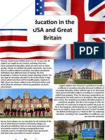 Education In The Usa And Great Britain: Piddubna Anastasiia 42Занф