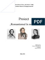 Romantismul Muzical