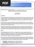 Download Blooms Taxonomy Revised Version1 by Fernandez Eko Nugroho S SN55994081 doc pdf