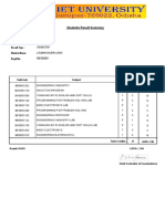 Students Result Summary: I Semester J.Suman Sourav Jena 1901060081