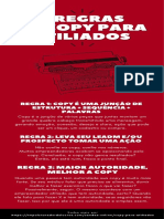 InfogrÃ¡fico 3 Regras de Copy para Afiliados em PDF