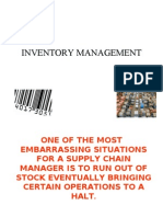 Manage Inventory Levels to Reduce Costs
