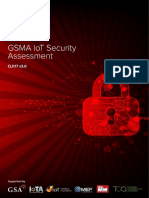 GSMA IoT Security Assessment - Checklist