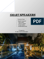 Smart Speakers: Paitaxt Technical Institute