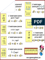 1.sinif Matematik Toplama Etkinligi