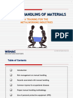 Manual Handling of Materials