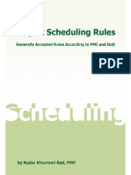 Project Scheduling Rules