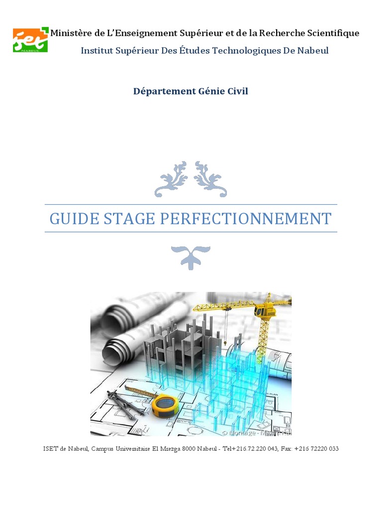Guide de Stage en Génie Civil | PDF | Business