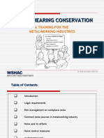 Noise & Hearing Conservation Training Material