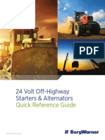 24 Volt Off-Highway Starters & Alternators: Quick Reference Guide