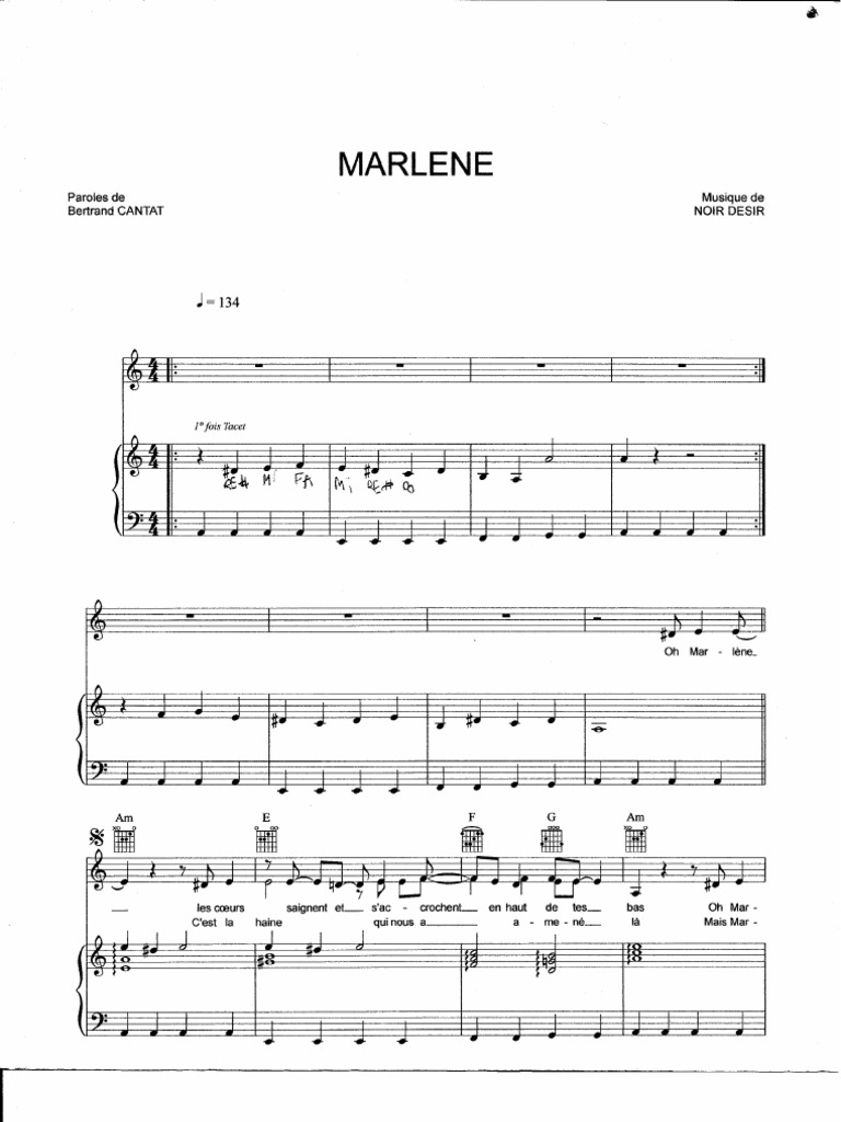 Noir DesirMarlene PDF