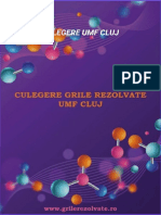 Culegere Grile Rezolvate Chimie Cluj