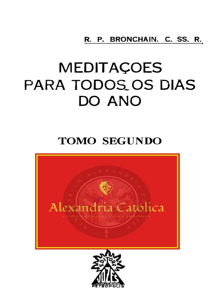 R. P. Bronchain - Meditações para Todos Os Dias Do Ano - Vol - 2, PDF, Oração