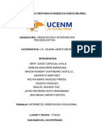 Informe - Orientacion Vocacional