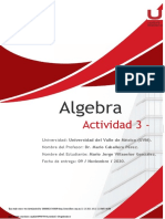 Actividad 3 Geogebra