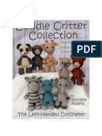 Left Handed Crocheter - Cuddle Critters Book