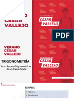 Verano César Vallejo - Trigonometría - Semana 1