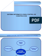 Sistema Informático de Control de Obras
