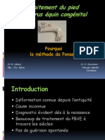 Traitement Du Pbve Pourquoi La Methode de Ponseti