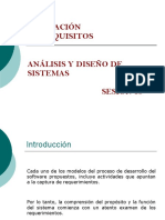 Análisis y Diseño de Sistemas - Sesion 09 - Validacion de Requisitos II
