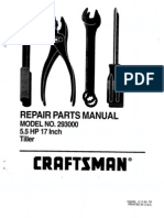 Craftsman 917 293300 Parts List
