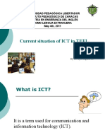Current Situation of ICT in TEFL (2011)