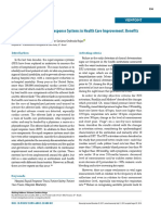 Performance of The Rapid Response Systems in Health Care Improvement: Benefits and Perspectives