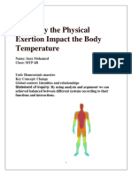 Factors Affecting The Body Temperature