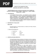 Ejemplos de Programación Arquitectónica | PDF | Diseño | Arquitecto
