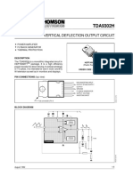 TDA9302H: Vertical Deflection Output Circuit