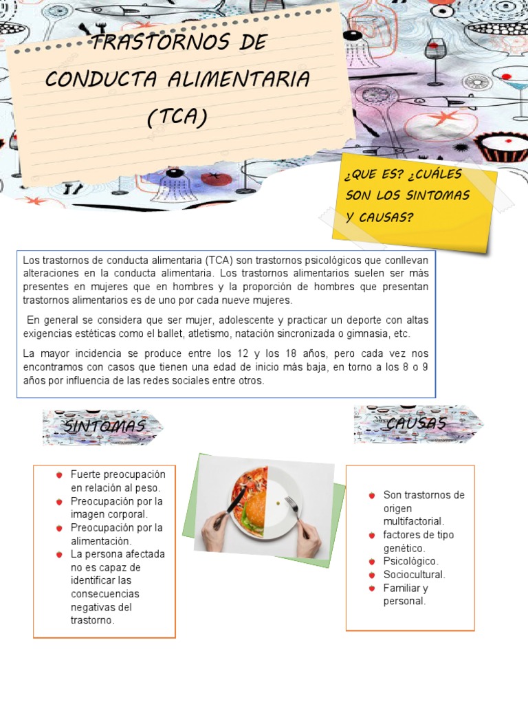Trastornos de Conducta Alimentaria: Causas y Síntomas | PDF | Alimentos ...