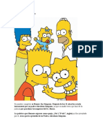 Homero Simpson, personaje principal de Los Simpson