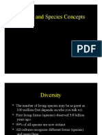 Species and Species Concepts: Understanding the Dynamic Nature of Biodiversity