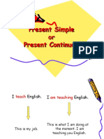 Present Simple Vs Present Continuous Worksheet Templates Layouts - 46216